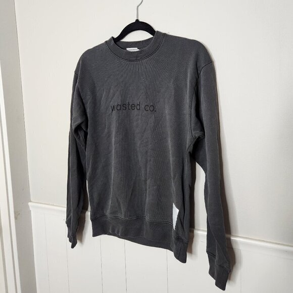 WASTED COLLECTIVE Good Times Crew Sweatshirt - Picture 1 of 5